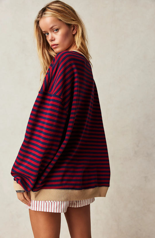 Mana | Striped Oversize Jumper