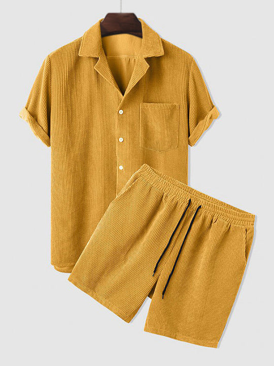 Lucien | Men's Retro Corduroy Casual Set