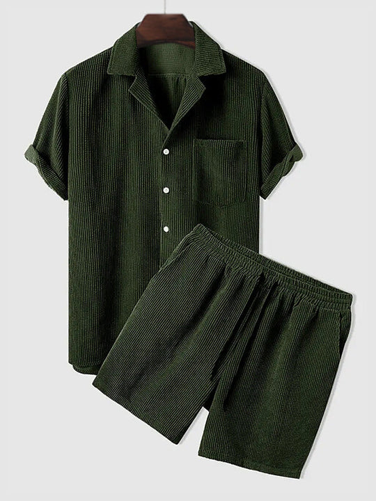 Lucien | Men's Retro Corduroy Casual Set