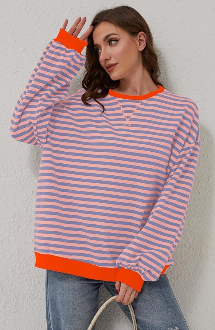 Mana | Striped Oversize Jumper