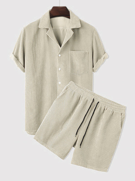 Lucien | Men's Retro Corduroy Casual Set