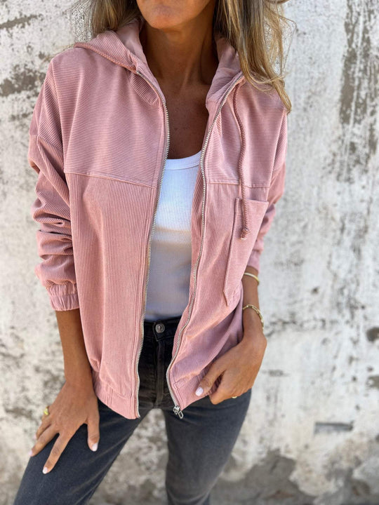 Arielle | Casual Jacket With Hood and Zip