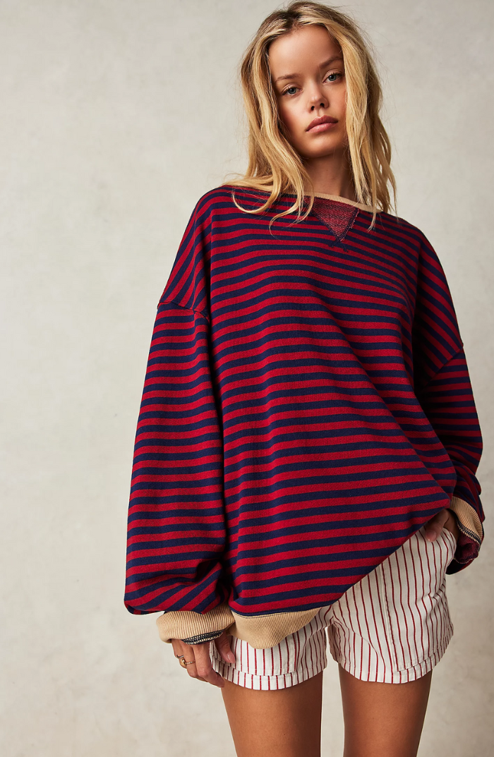 Mana | Striped Oversize Jumper