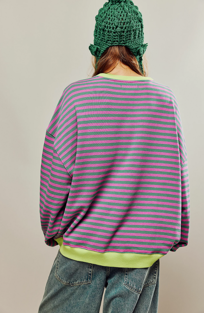 Mana | Striped Oversize Jumper