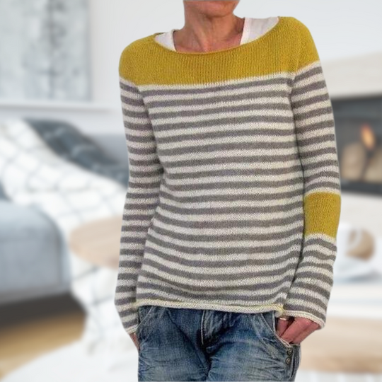 Amelia | Knitted Crew Neck Jumper