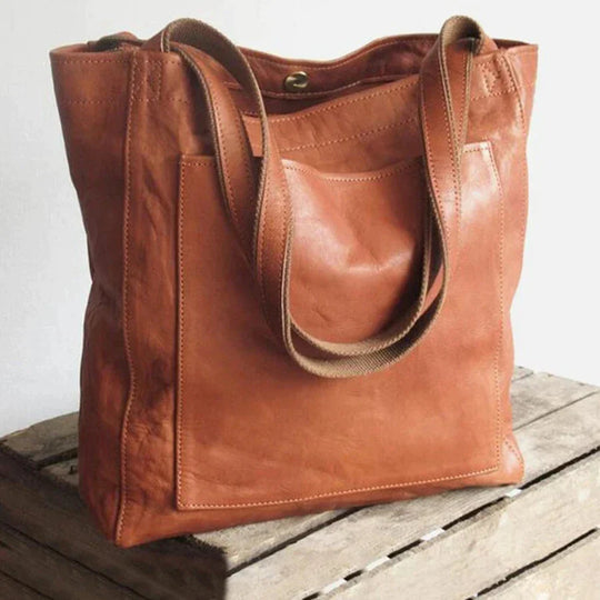 Lorena | Stylish Leather Tote Bag