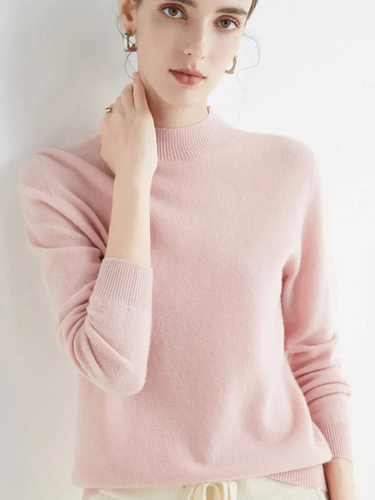 Carrie | Mock-Neck Sweater