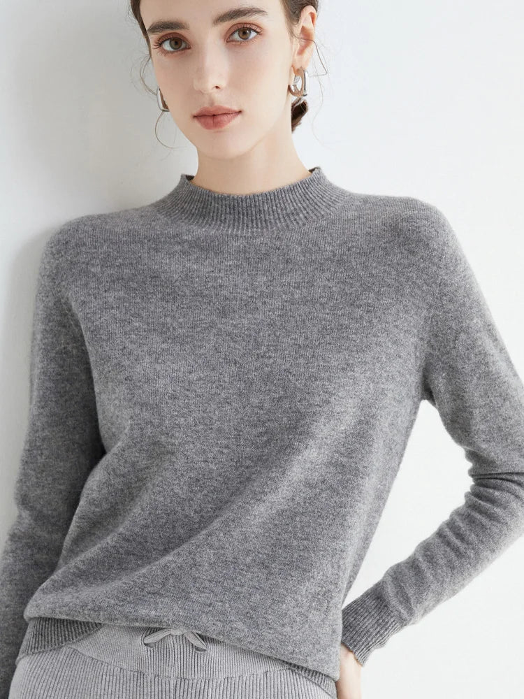 Carrie | Mock-Neck Sweater