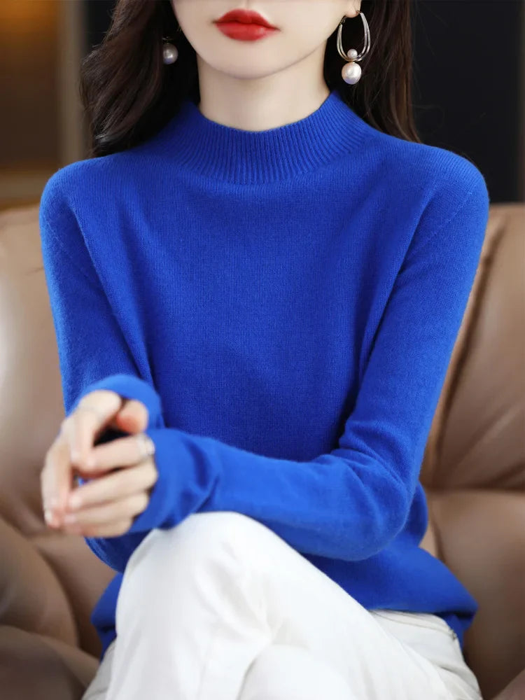 Carrie | Mock-Neck Sweater