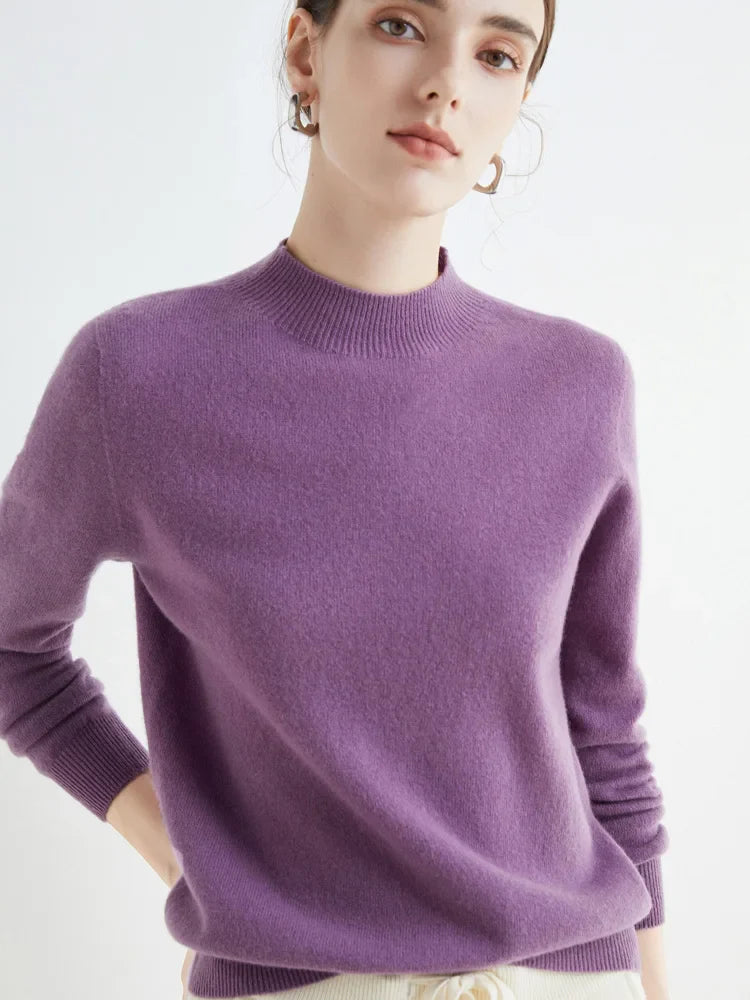 Carrie | Mock-Neck Sweater