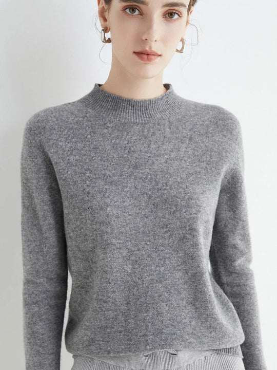 Carrie | Mock-Neck Sweater