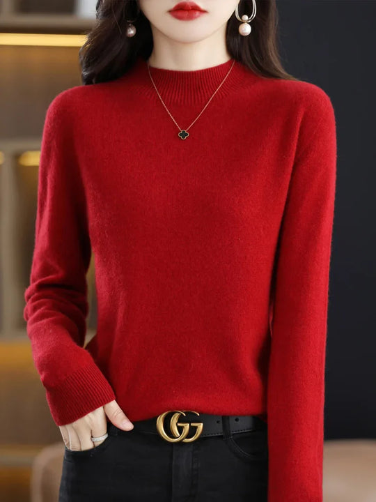 Carrie | Mock-Neck Sweater