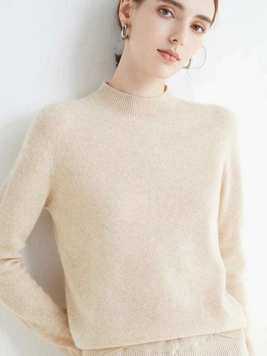 Carrie | Mock-Neck Sweater