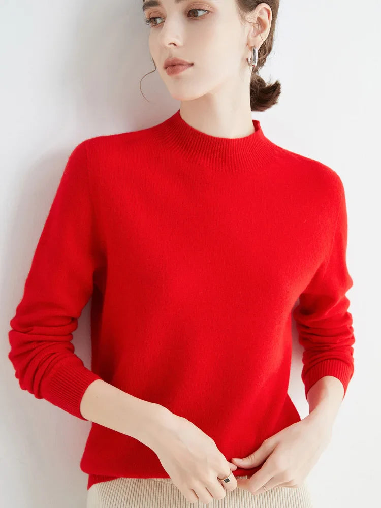 Carrie | Mock-Neck Sweater