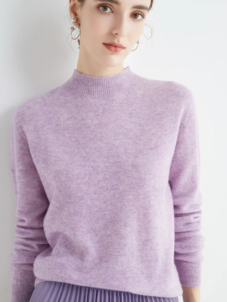 Carrie | Mock-Neck Sweater