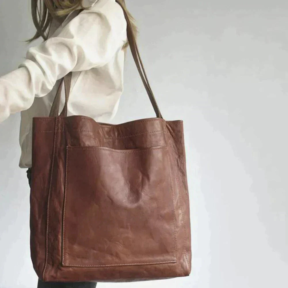 Lorena | Stylish Leather Tote Bag