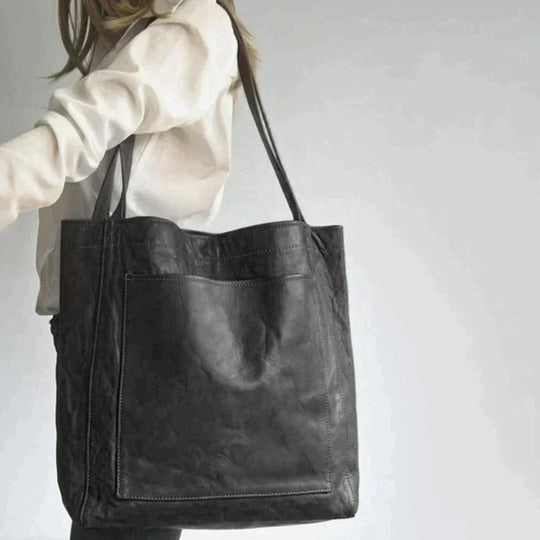 Lorena | Stylish Leather Tote Bag