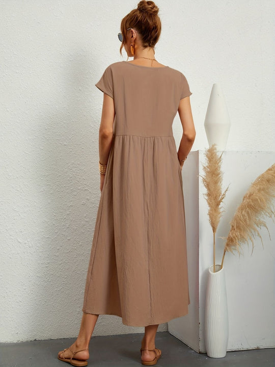 Aurelia | Casual Linen Dress