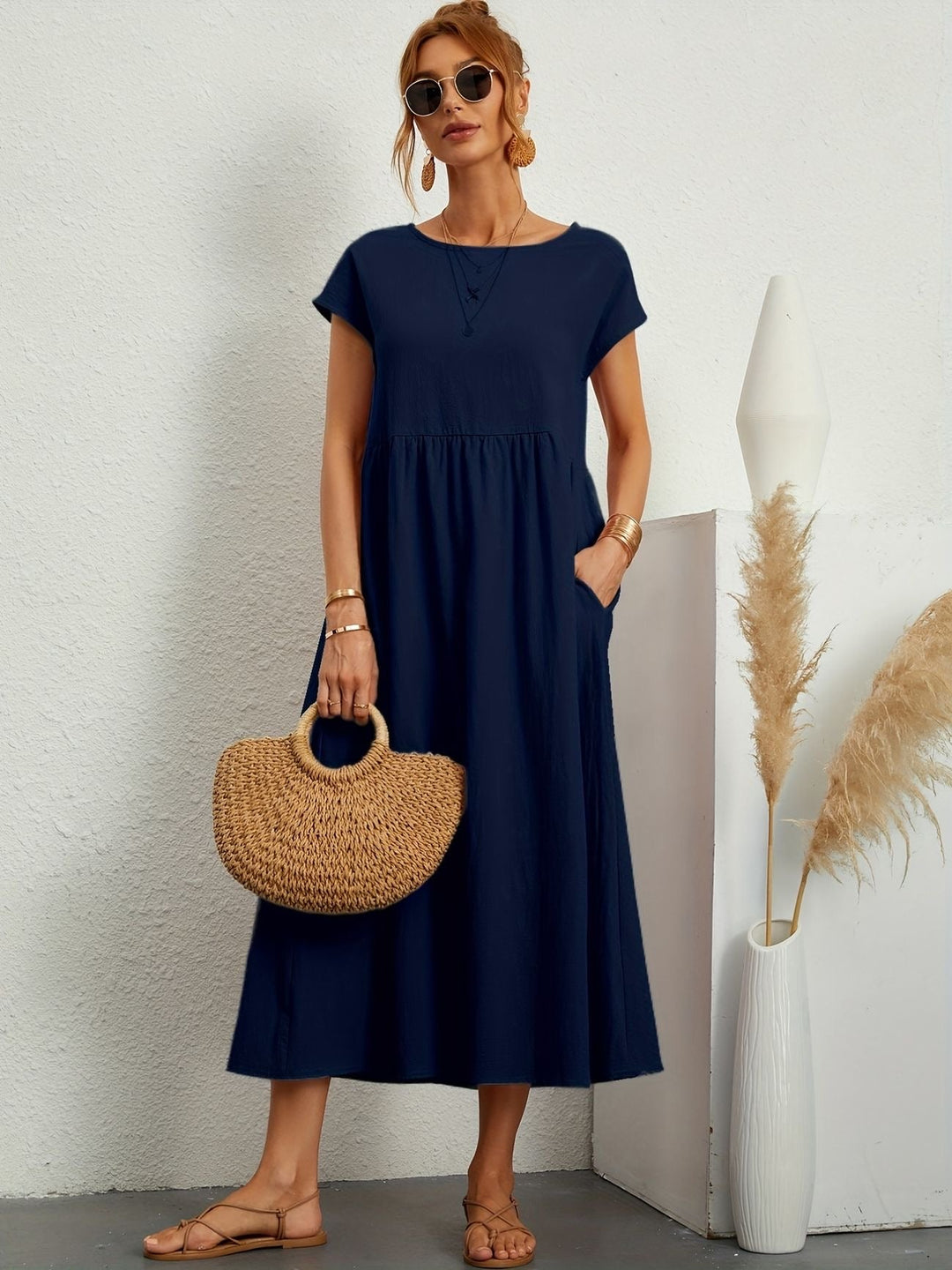 Aurelia | Casual Linen Dress