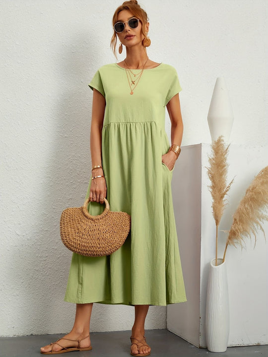 Aurelia | Casual Linen Dress