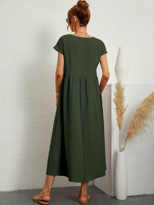 Aurelia | Casual Linen Dress